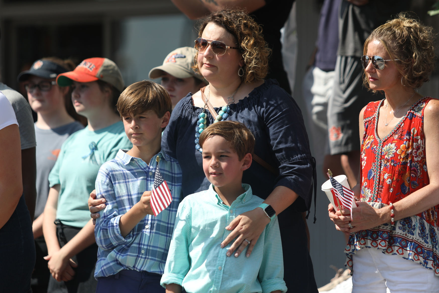 Funeral service for officer William Buechner